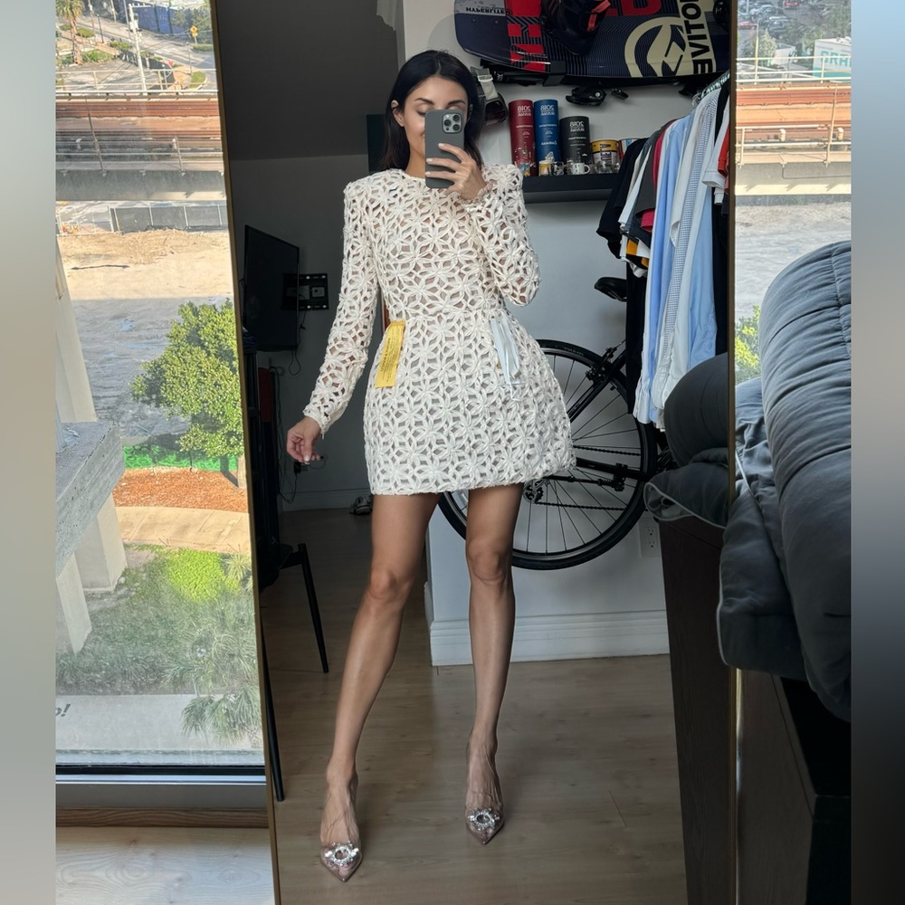 Casey Mini Dress in Beige
Bronx and Banco